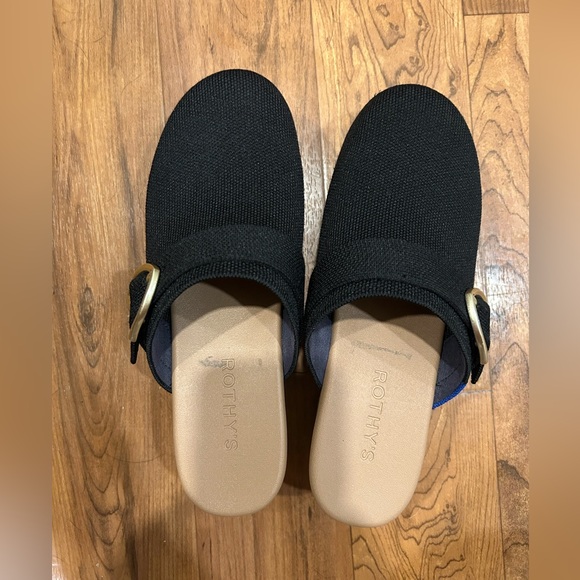 Rothy's Shoes - Rothy’s Soft Black Buckle Clog